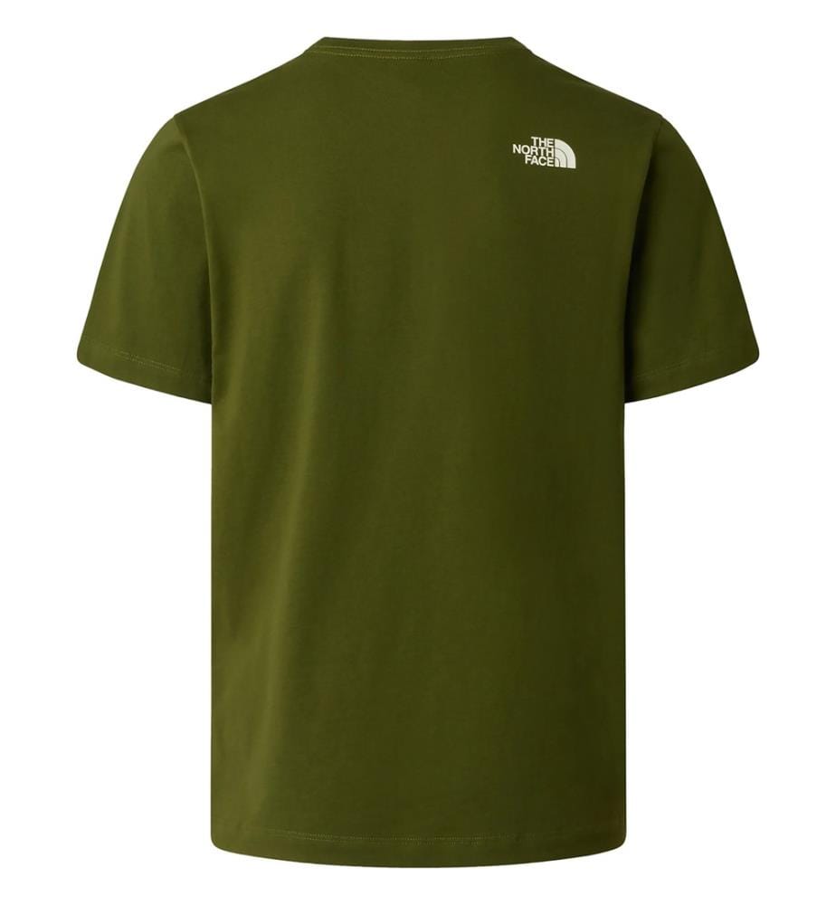 Mountain Line T-Shirt - Grün