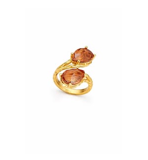 Zultanit-Ring - Braun