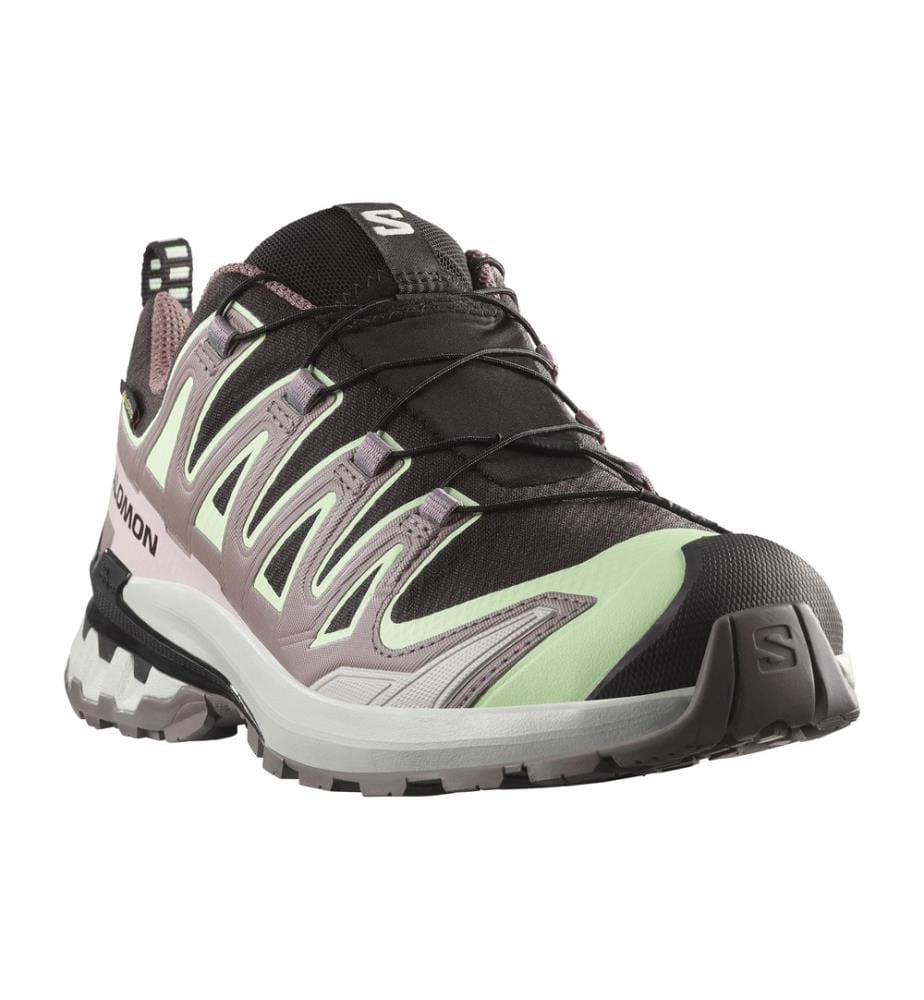 XA PRO 3D V9 GTX Trailrunning-Schuhe - Schwarz & Patina Green & Gray Violet