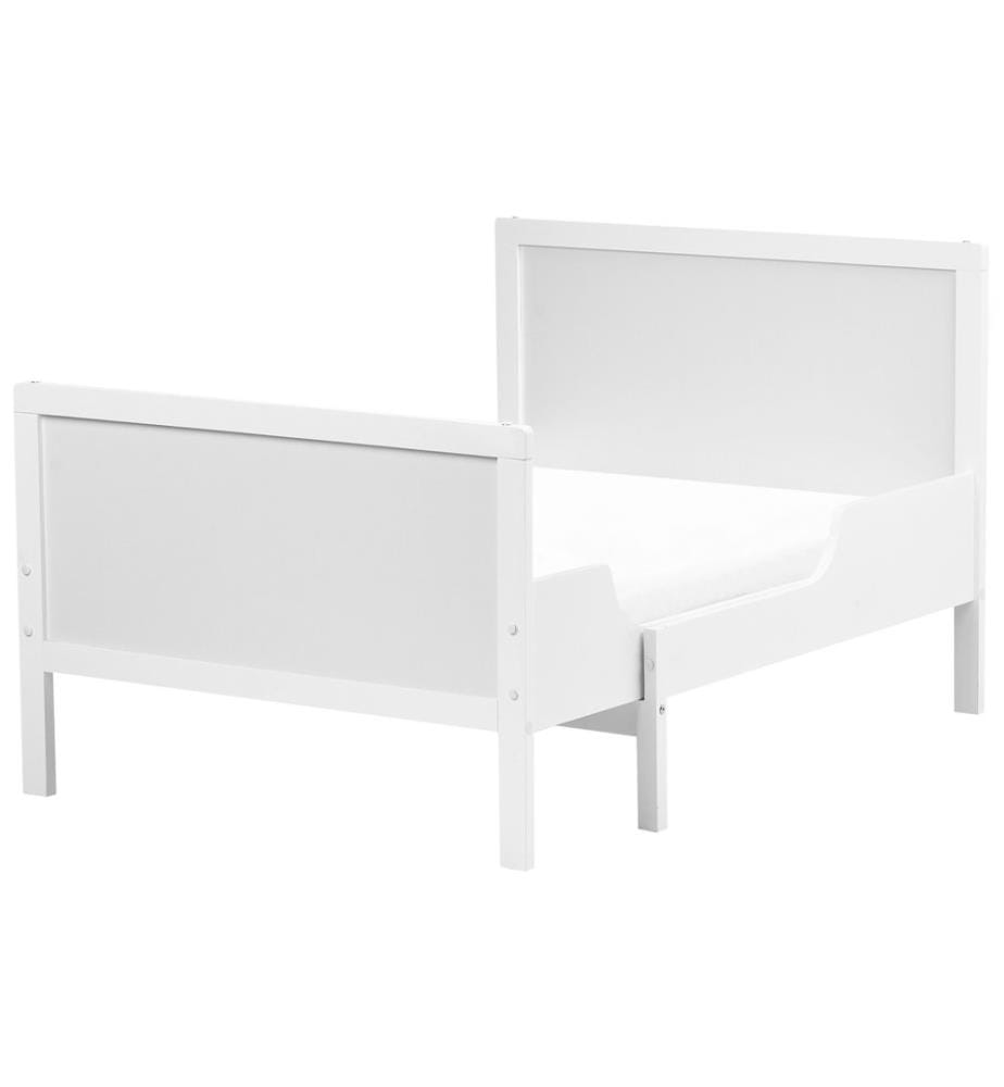 Lit d'enfant extensible Bois de pin MONTIGNY 90 x 200 cm Blanc