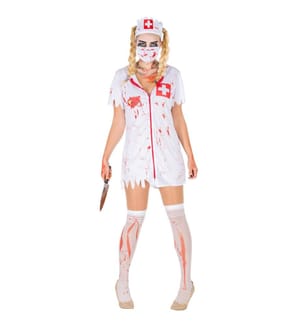 Frauenkostüm sexy Zombie Krankenschwester
