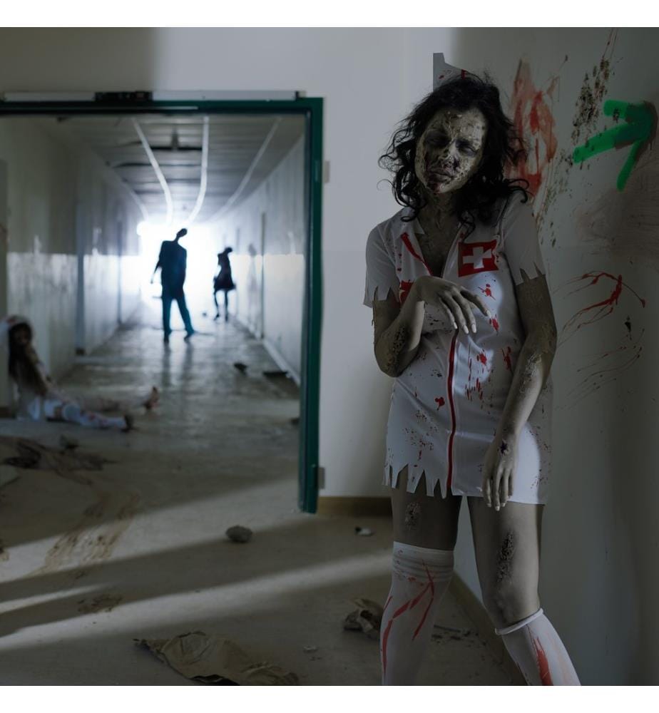 Costume da donna - Infermiera sexy zombie
