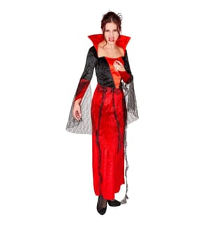 Frauenkostüm Gothic Vampirkleid