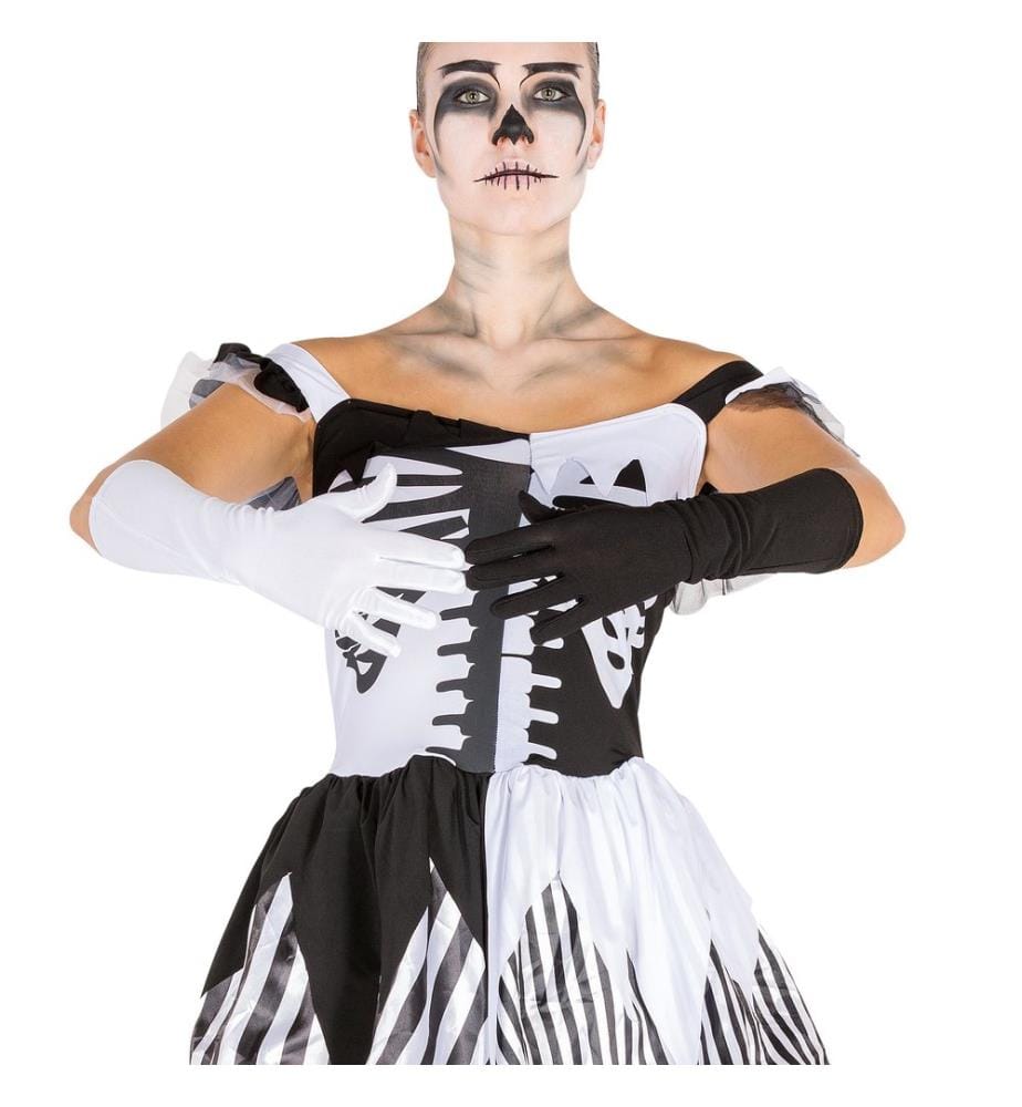 Costume da donna - Black-White-Skeleton