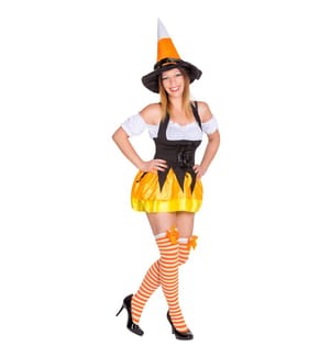 Frauenkostüm Halloween Lady