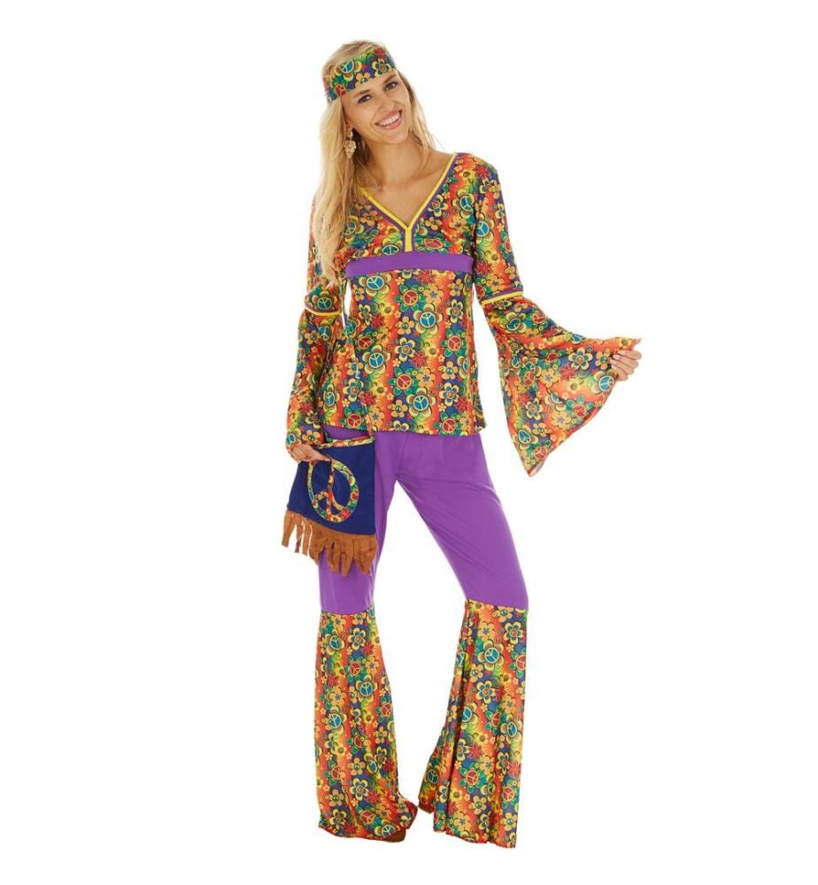 Frauenkostüm Hippie