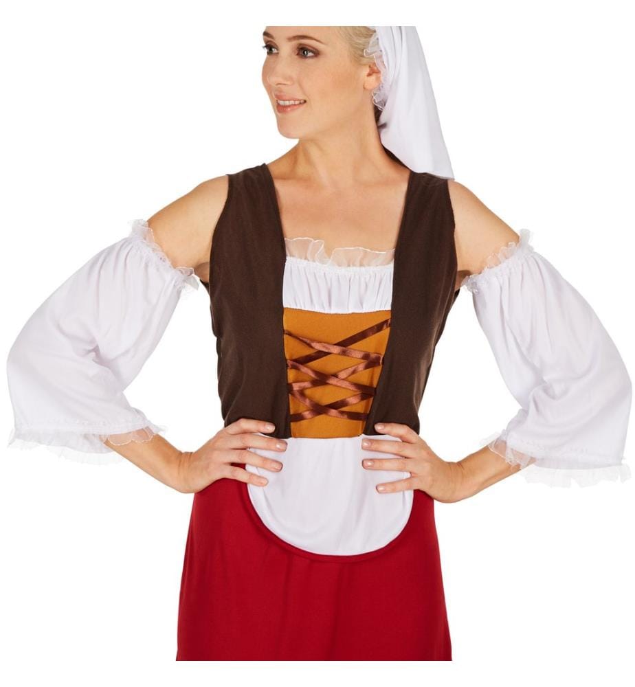 Frauenkostüm Mittelalter Magd