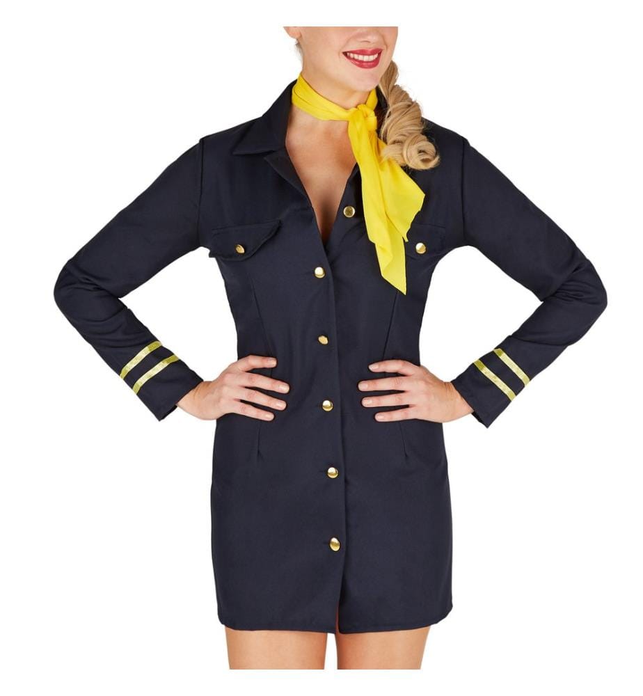 Frauenkostüm Stewardess