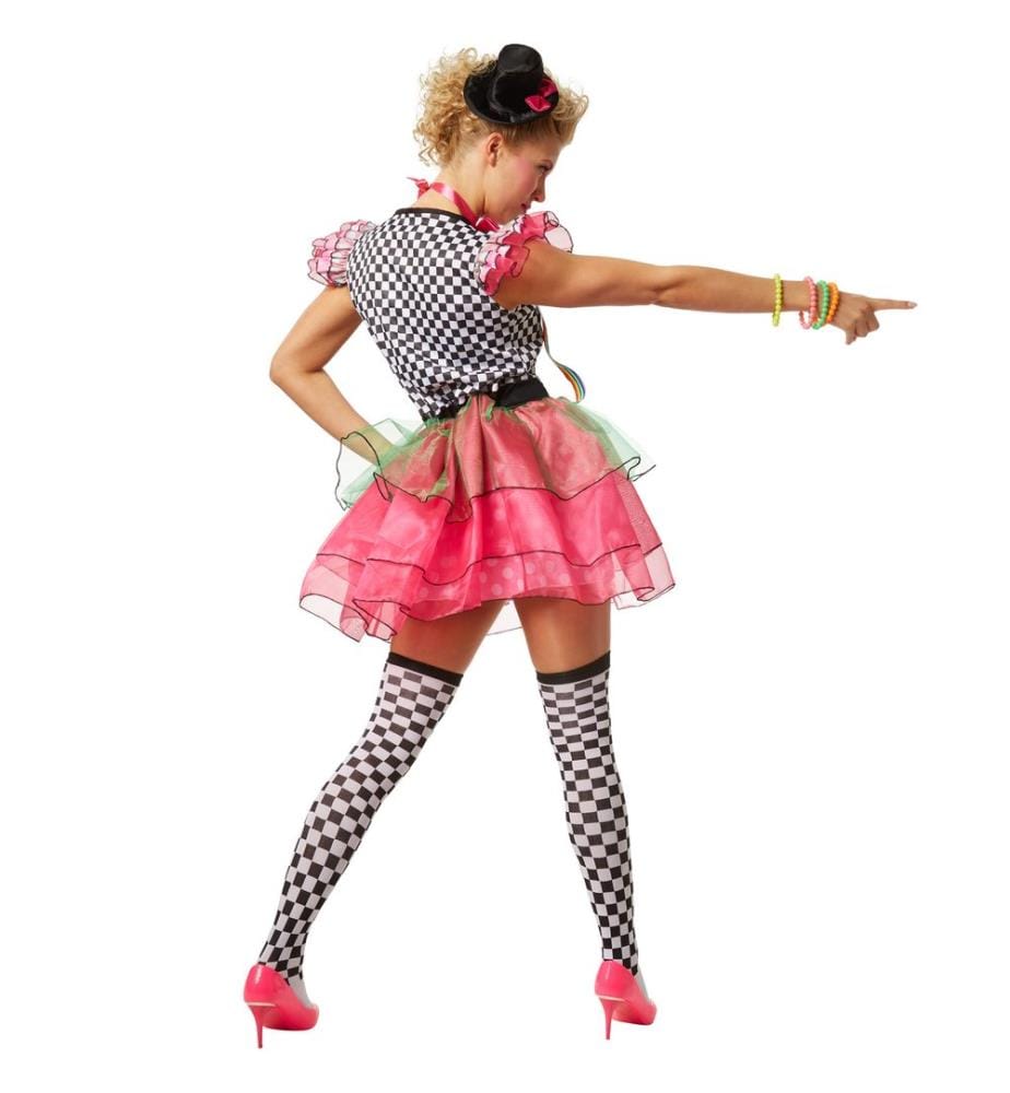 Costume da donna - Clown Neon