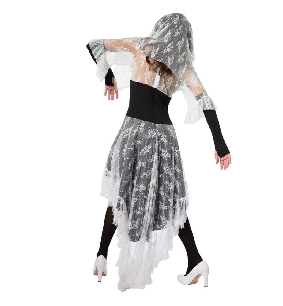 Terrificante sposa scheletro