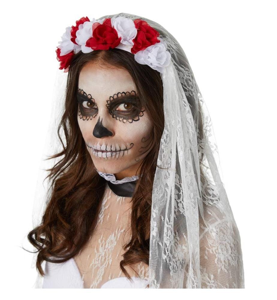 Terrificante sposa scheletro