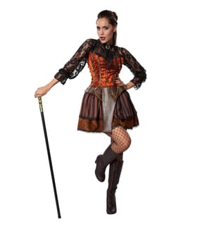 Frauenkostüm Steampunk Gräfin