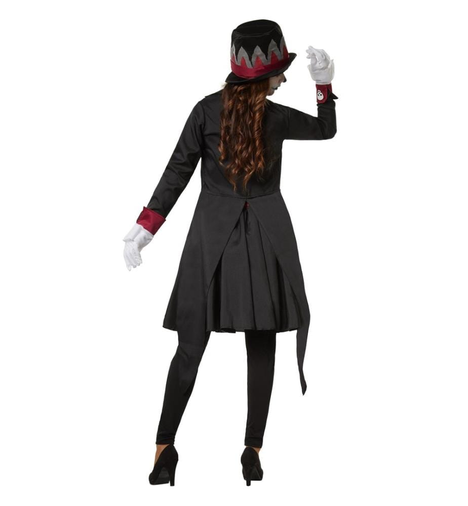 Frauenkostüm Gruselige Skull Lady