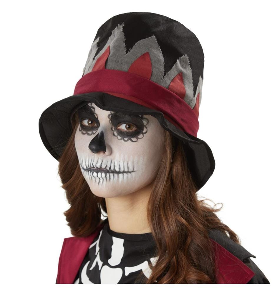 Frauenkostüm Gruselige Skull Lady