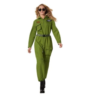 Damenkostüm Jet Fighter Pilot