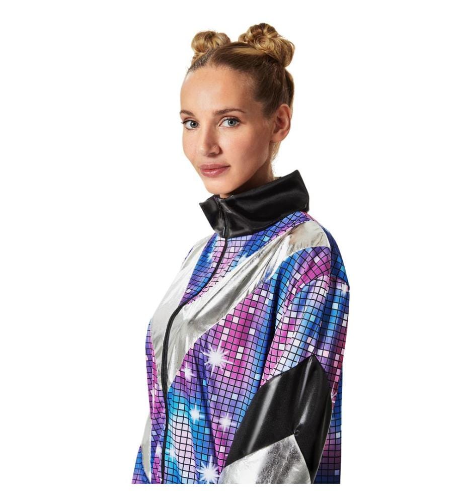 Costume da donna retrò anni '80'90 discotuta da jogging