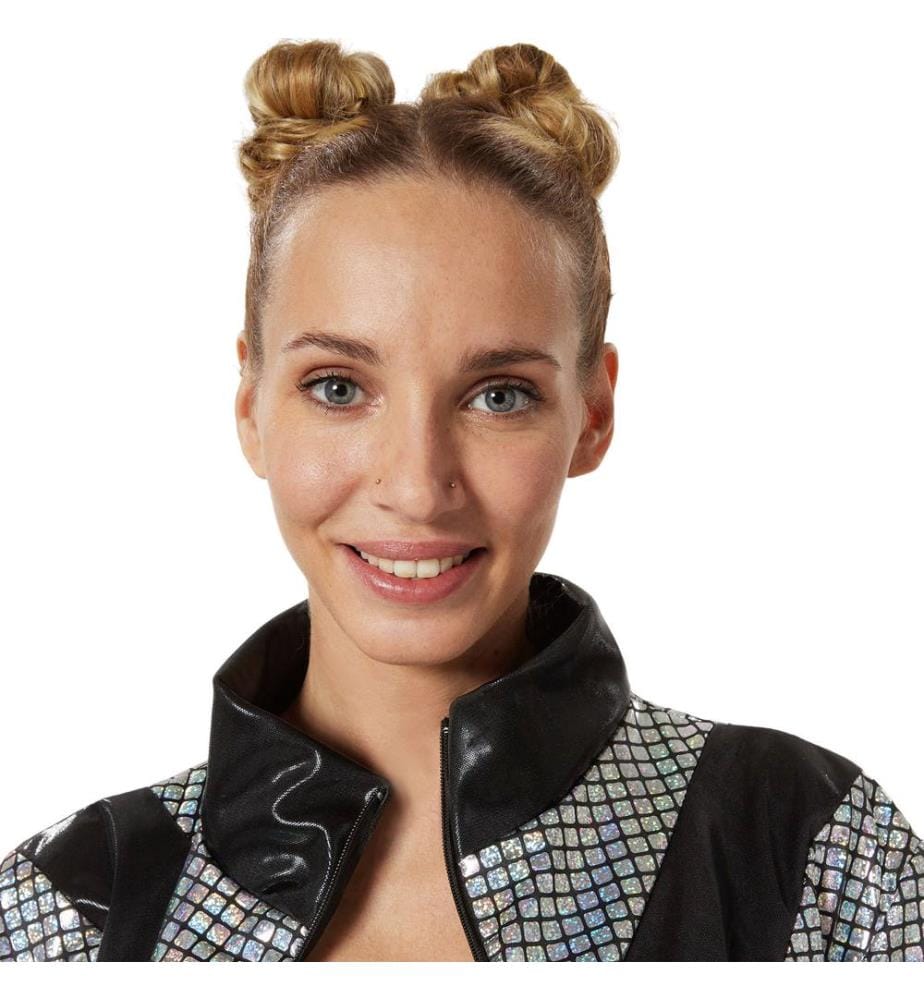 Costume da donna retrò anni '80'90 discotuta da jogging
