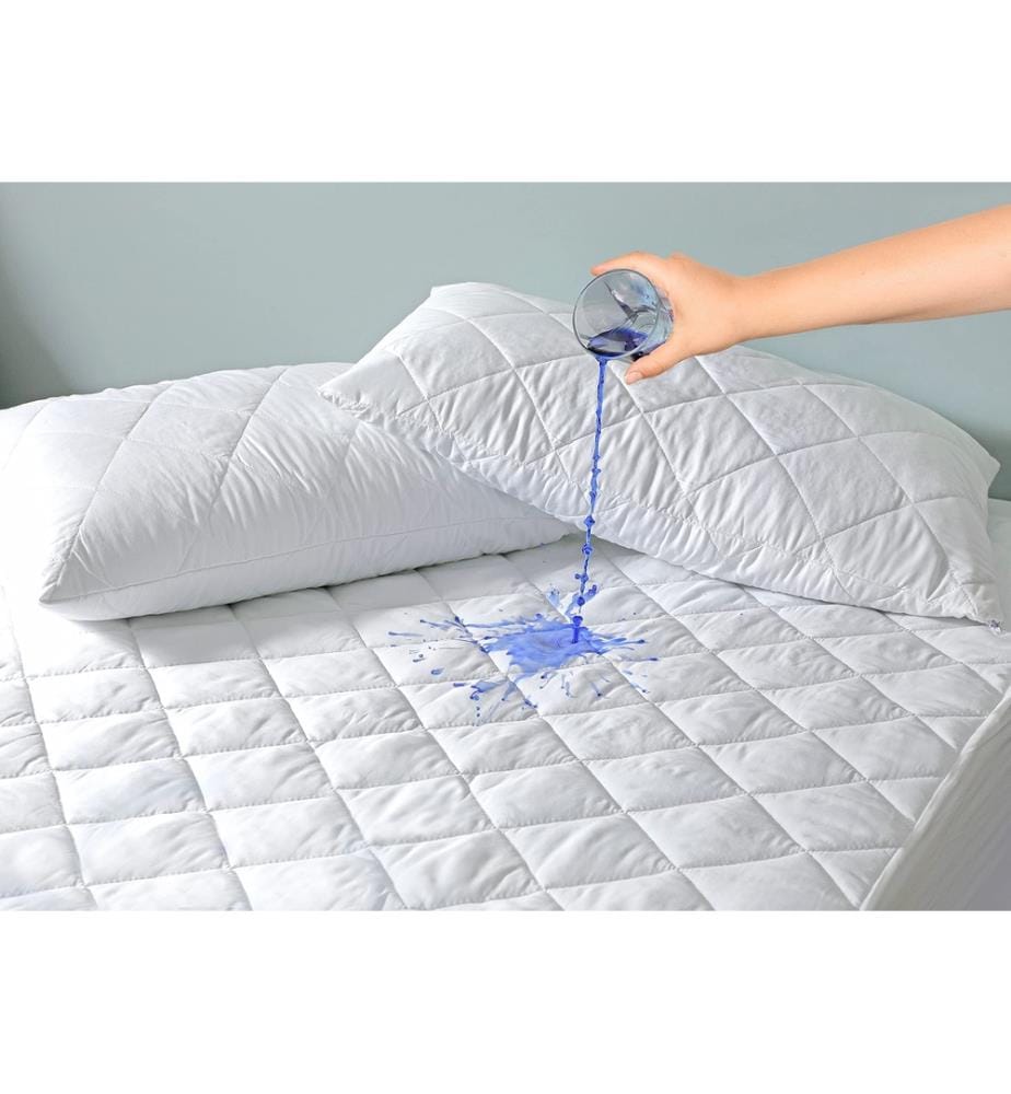 Protège-Matelas 60x120 cm - Blanc