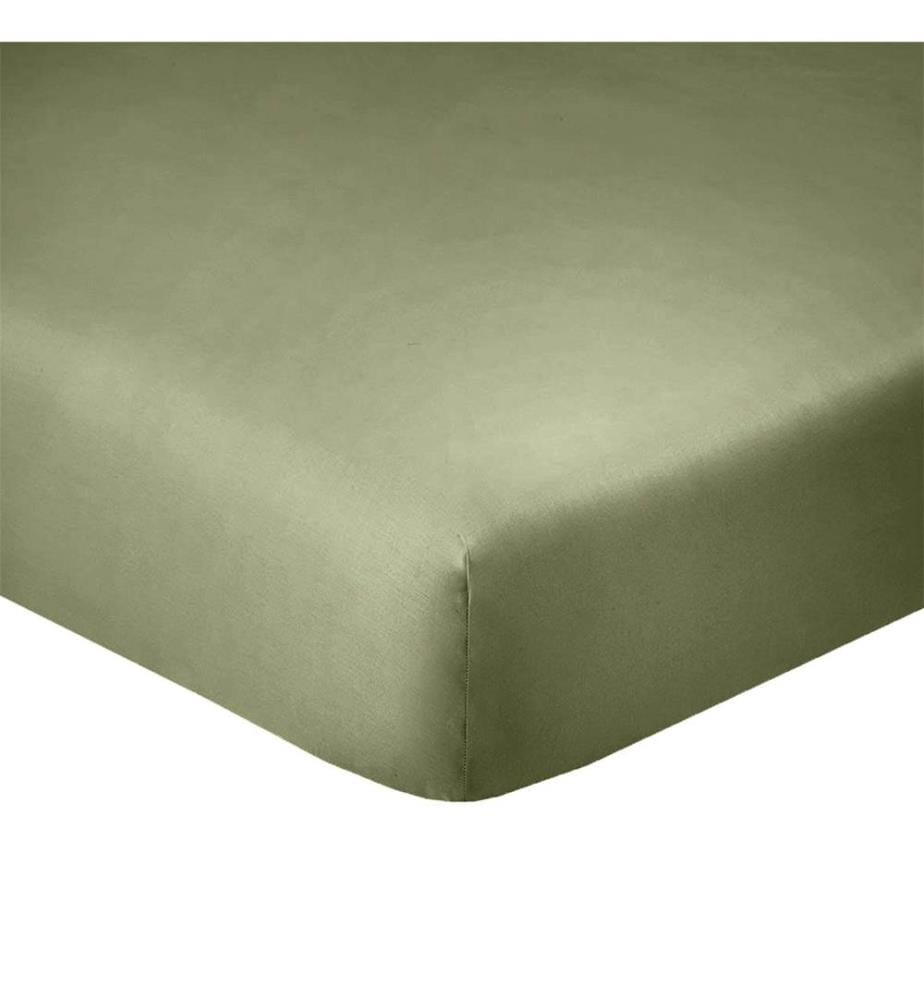 Drap Housse 160 x 200 cm Bonnet 35 cm - Verveine