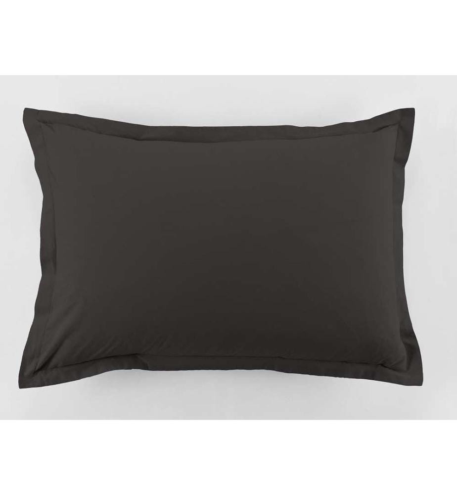 Set di 2 federe 50x70 cm - Grigio scuro
