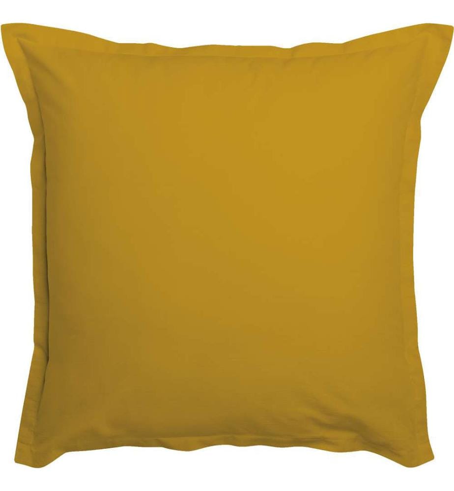 Lot de 2 Taies d'oreiller 63 x 63 cm - Safran