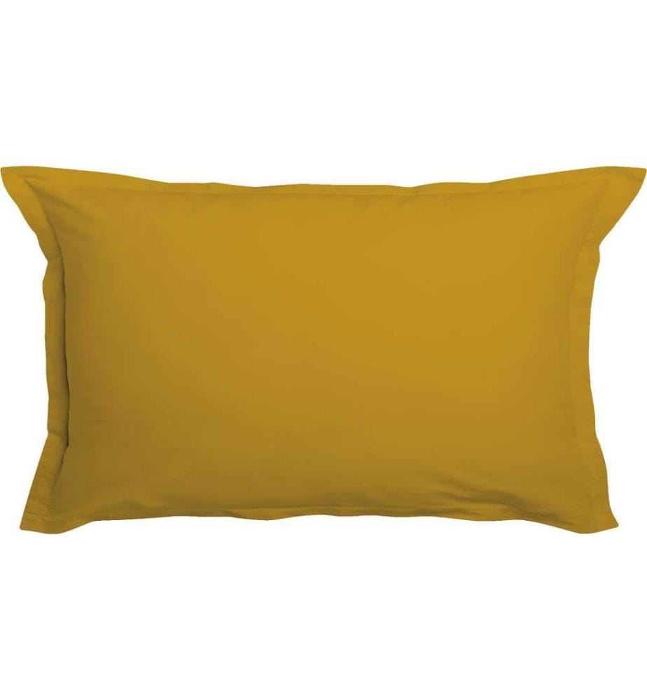 Lot de 2 Taies d'oreiller 50 x 70 cm - Safran