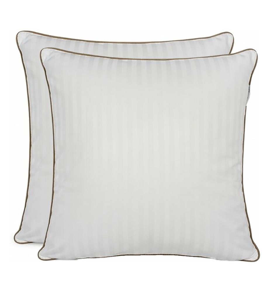 Lot de 2 Oreillers 60x60 cm - Blanc