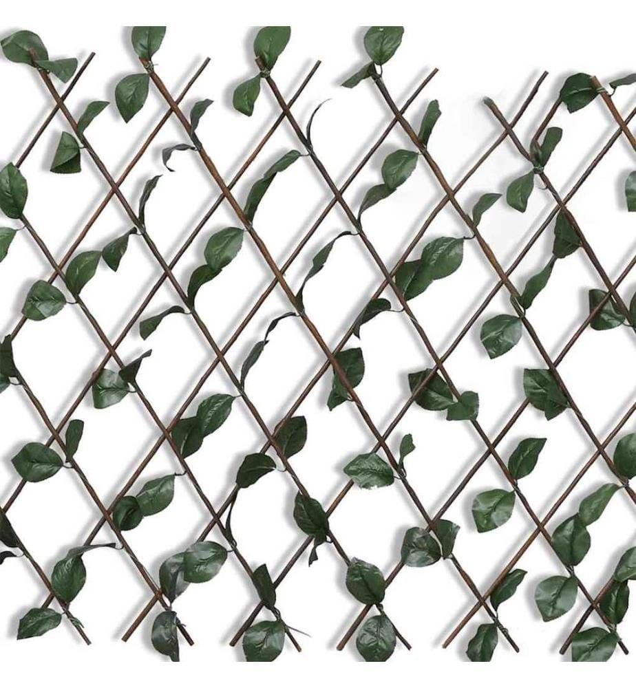 Clôture en treillis de saule 5 pcs 180x90 cm