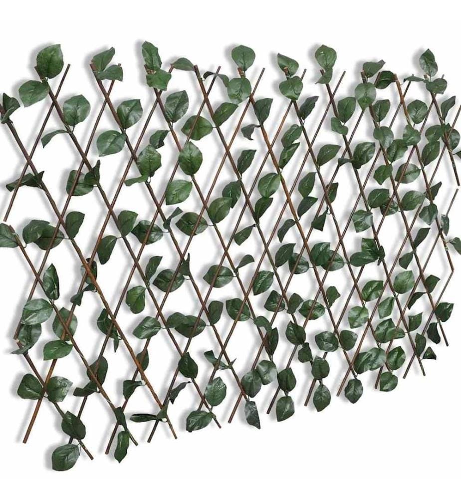 Clôture en treillis de saule 5 pcs 180x90 cm