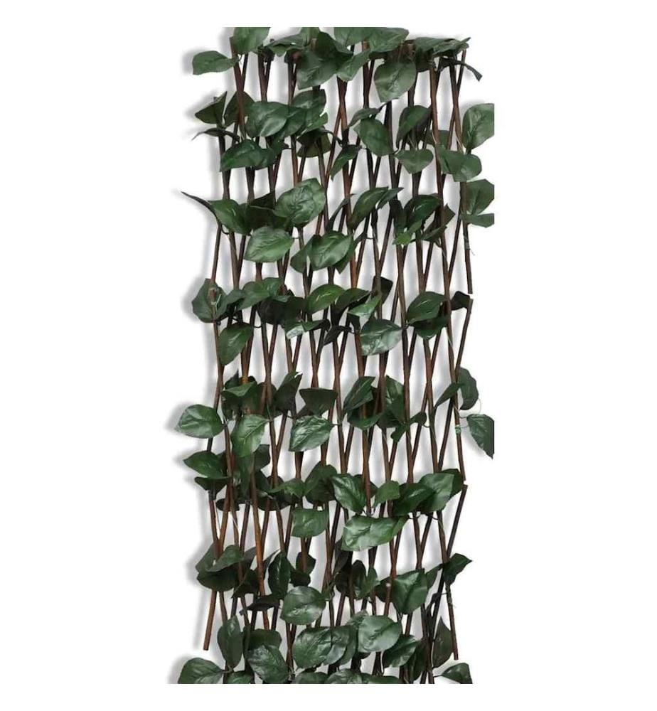 Clôture en treillis de saule 5 pcs 180x90 cm