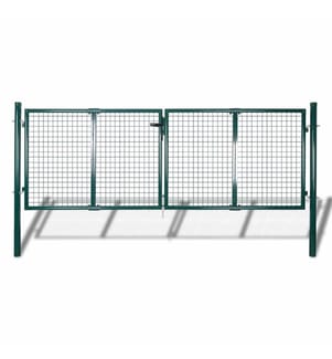 Grille de portail/clôture/mur en filet 300x75 cm