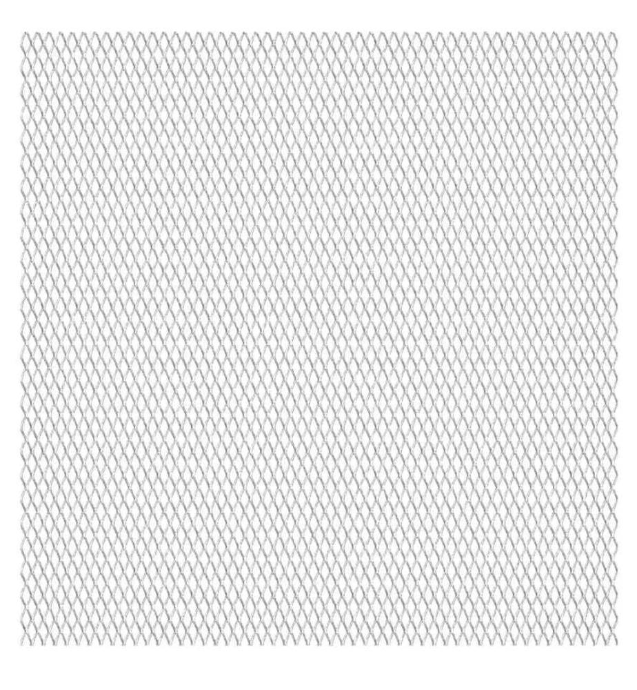 Gittermatte Streckmetall Edelstahl 100x85 cm 45x20x4 mm