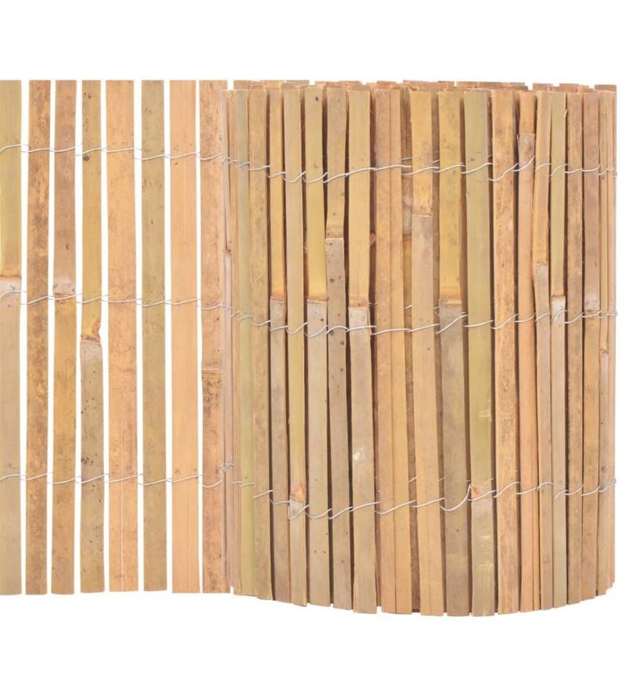 Gartenzaun Bambus 1000×30 cm