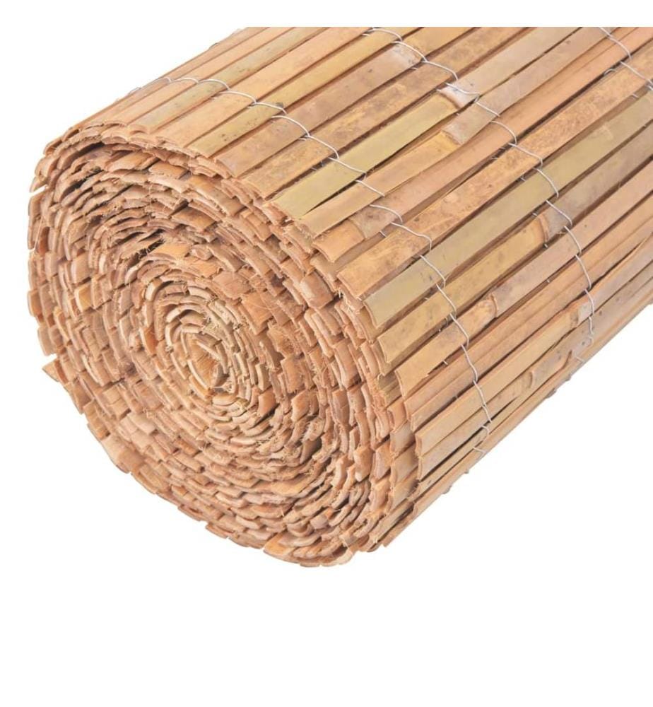 Gartenzaun Bambus 1000×30 cm