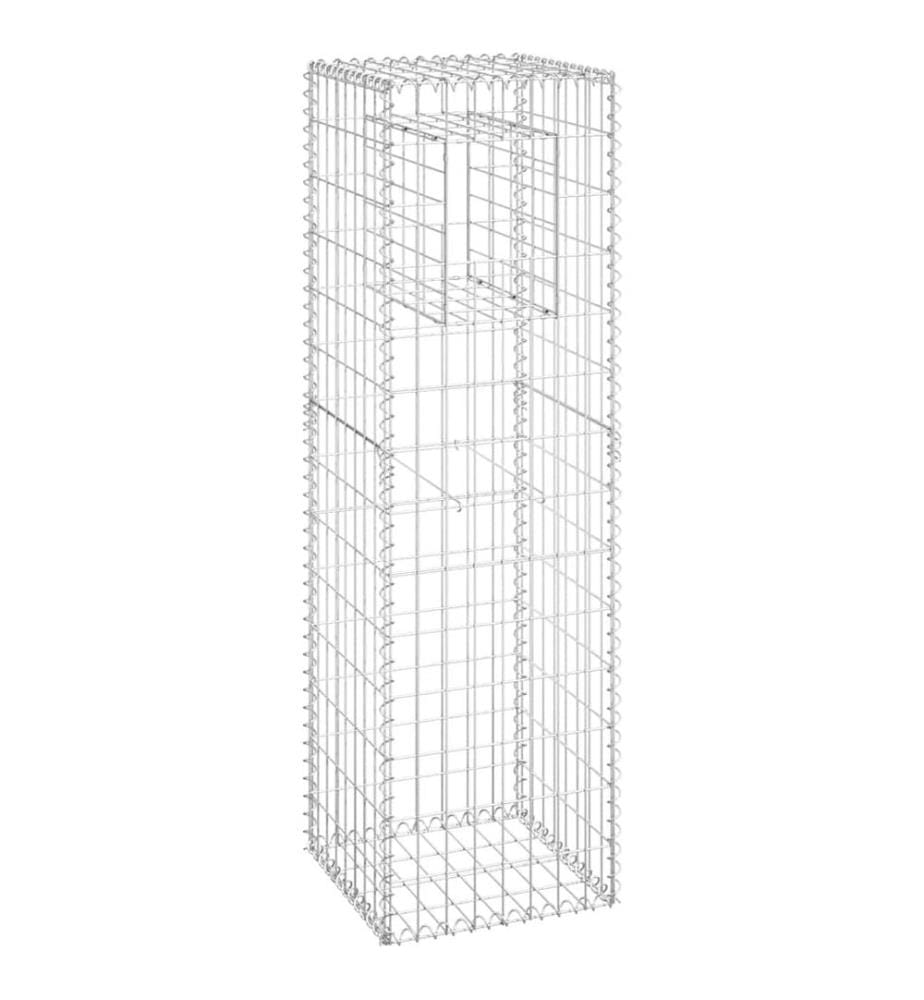 Gabionensäule 40x40x140 cm Eisen