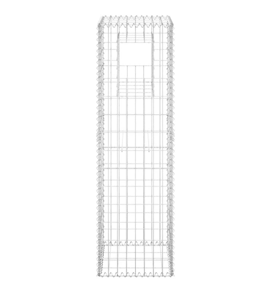 Gabionensäule 40x40x140 cm Eisen