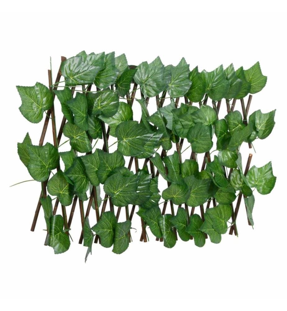 Treillis de feuille de vigne artificiel extensible5pcs 180x20cm