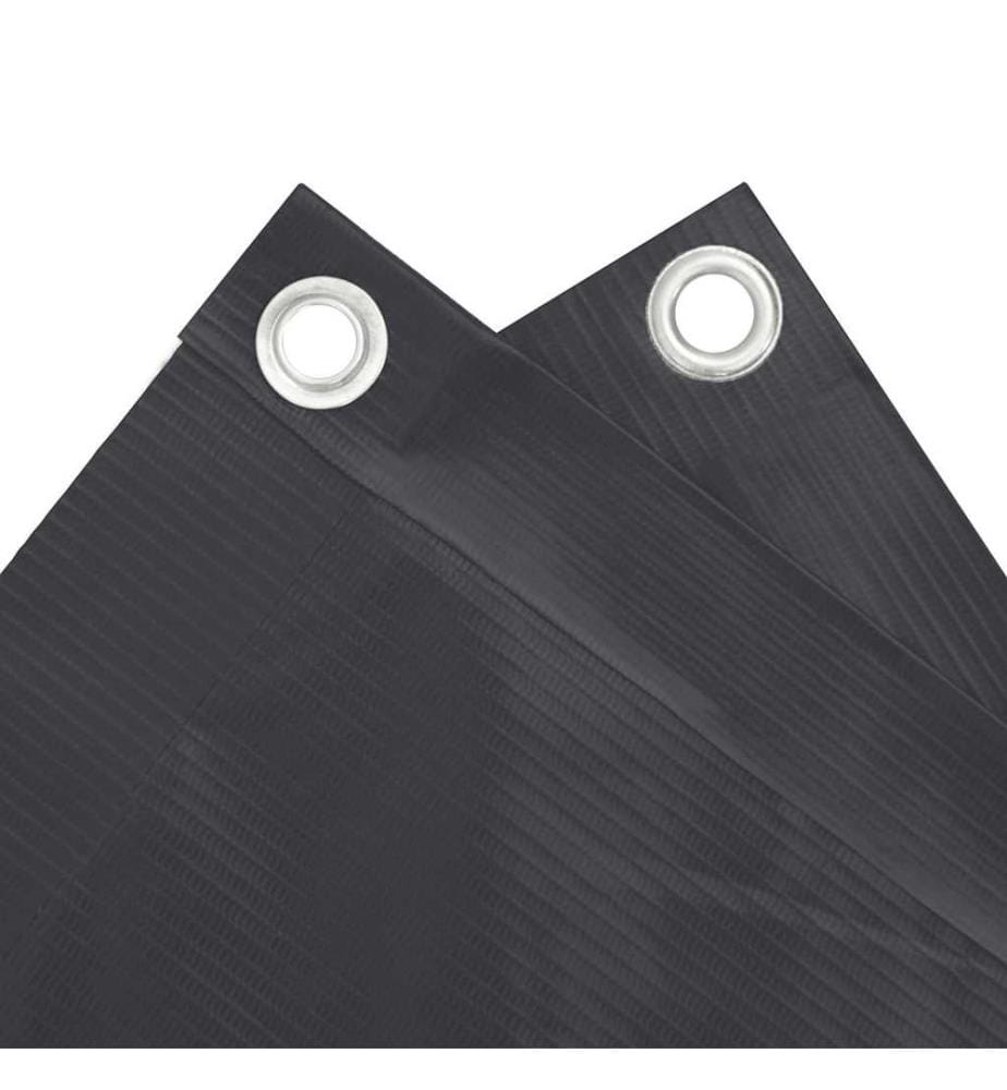 Balkon-Sichtschutz Anthrazit 400x90 cm PVC