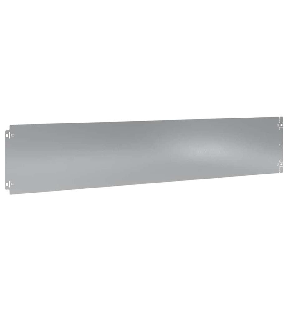 Bordures de pelouse 10 pcs 20x103 cm acier galvanisé