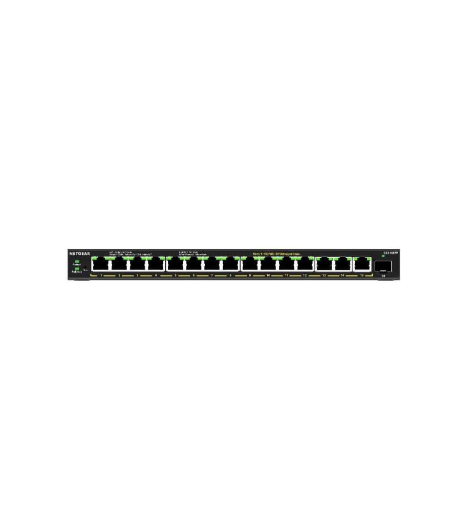 NETGEAR - PoE+ Switch GS316EPP-100PES 16 Port