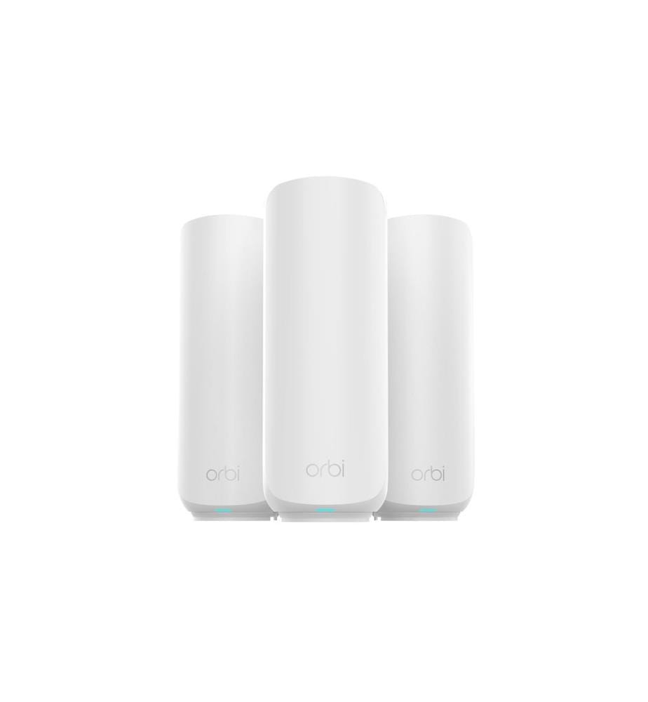 NETGEAR - Satellite Mesh Orbi 373 Dual-Band WiFi 7, Pack de 3, Blanc