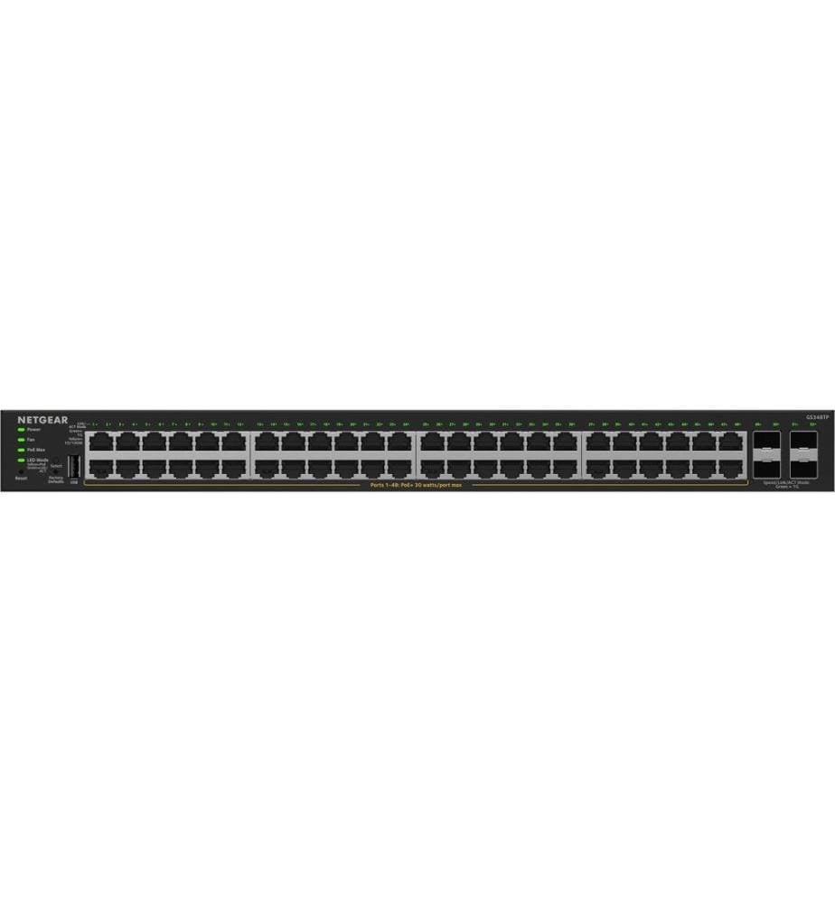 NETGEAR - PoE+ Switch GS348TPV2 48 Port