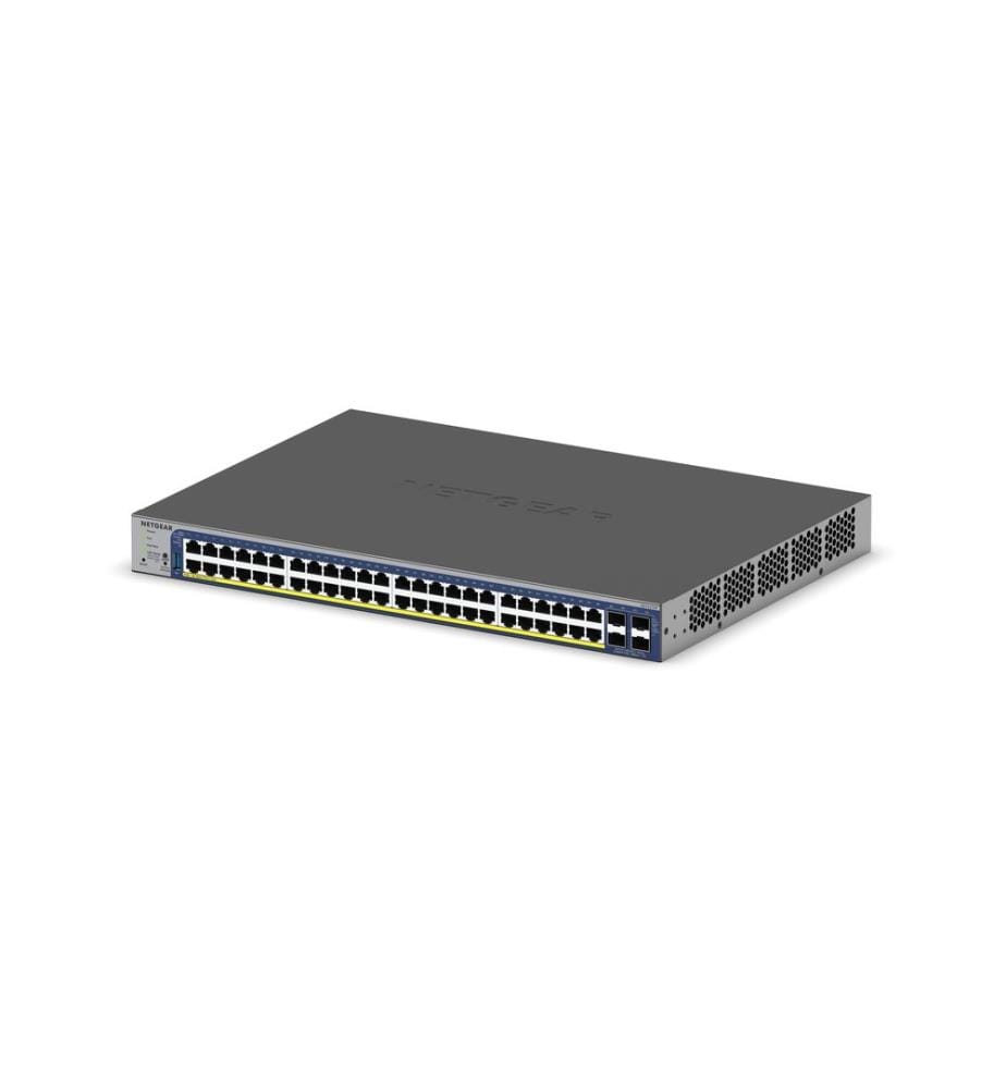 NETGEAR - PoE+ Switch GS752TXPv3 52 Port