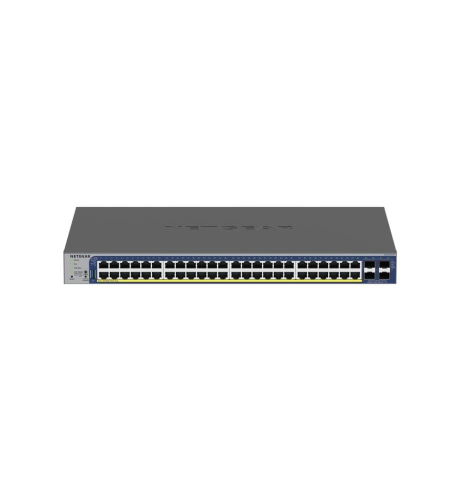 NETGEAR - PoE+ Switch GS752TXPv3 52 Port