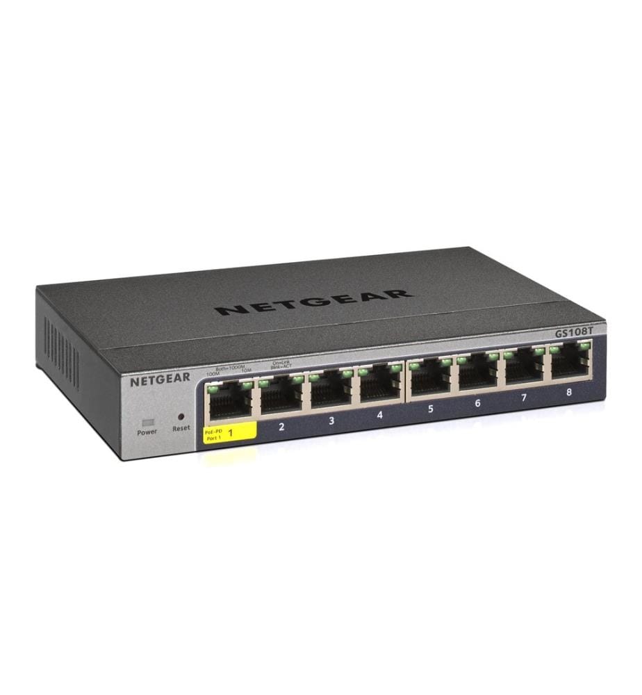NETGEAR - Switch GS108Tv3 8 Port