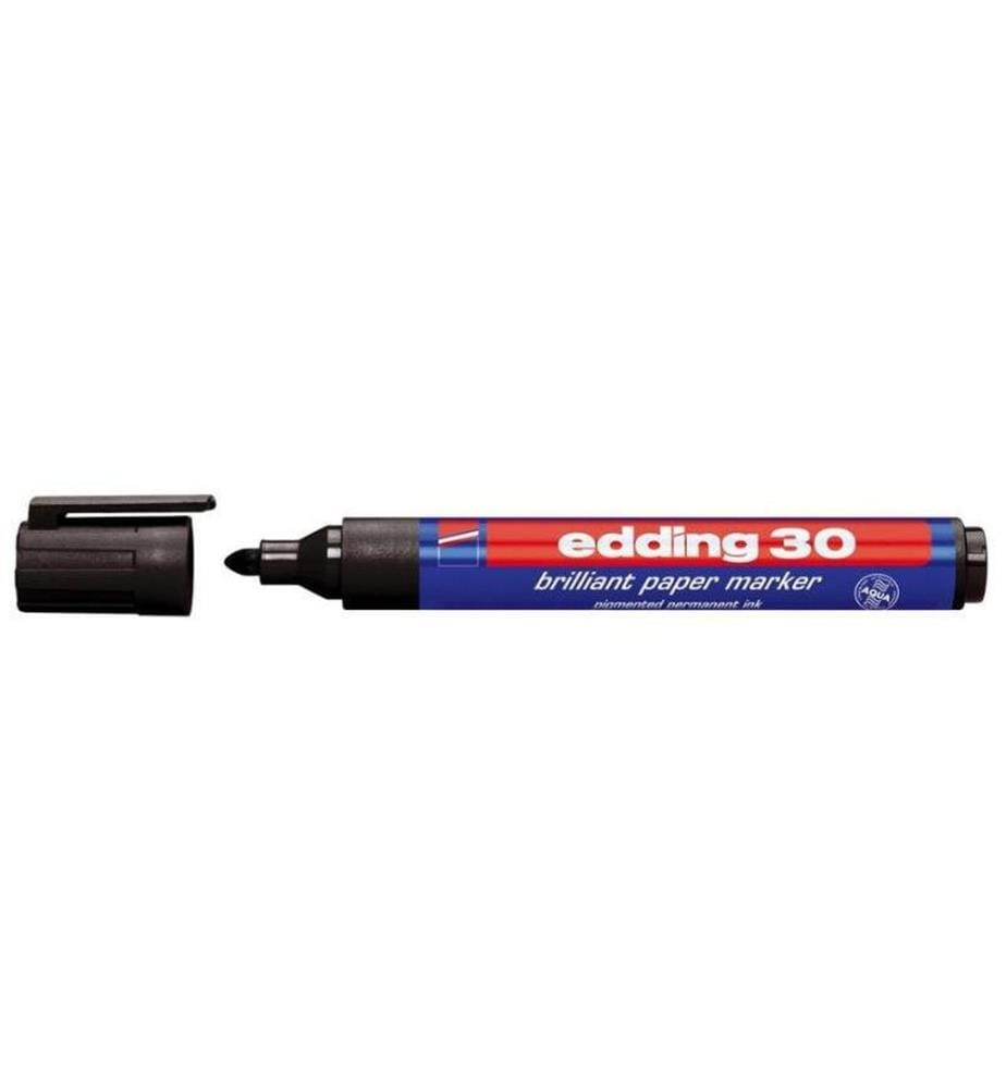 EDDING - Marqueur indélébile 30 Noir
