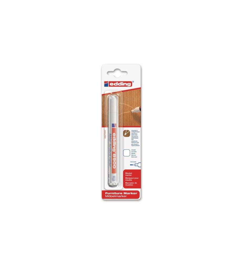 EDDING - Marqueur de meuble 8900 REP Blanc