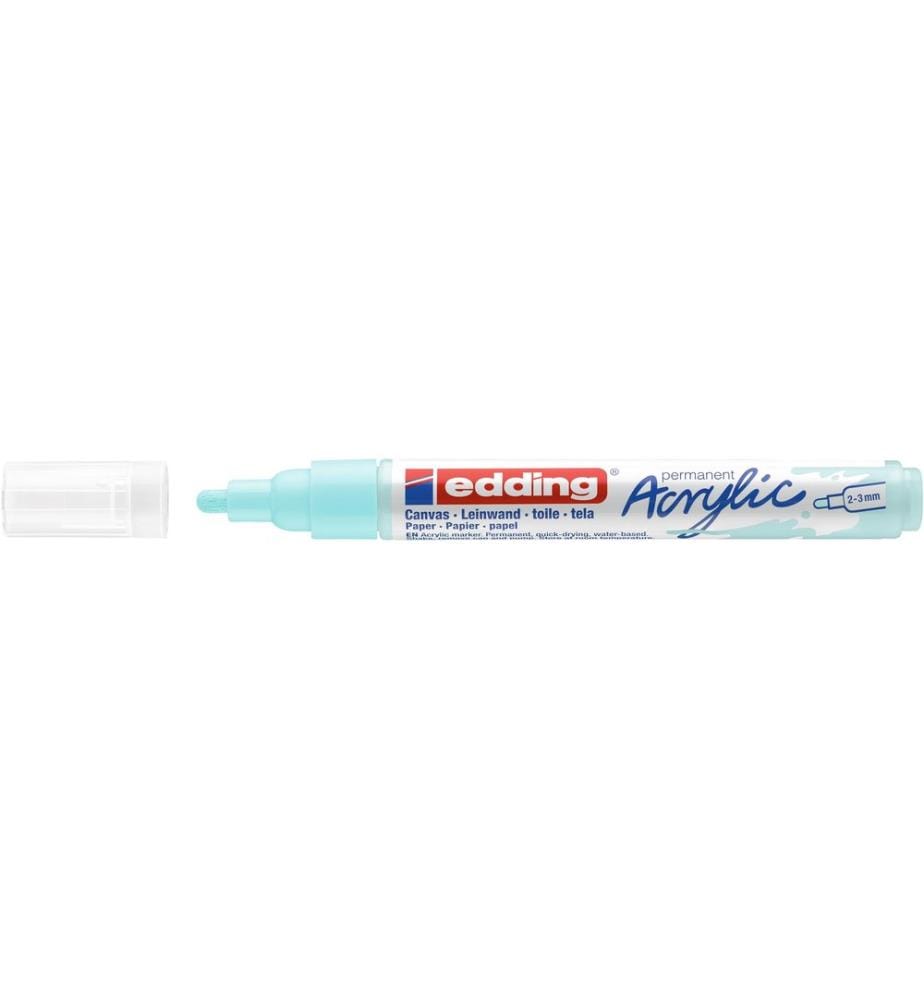 EDDING - Marqueur acrylique 5100 Medium, Bleu clair