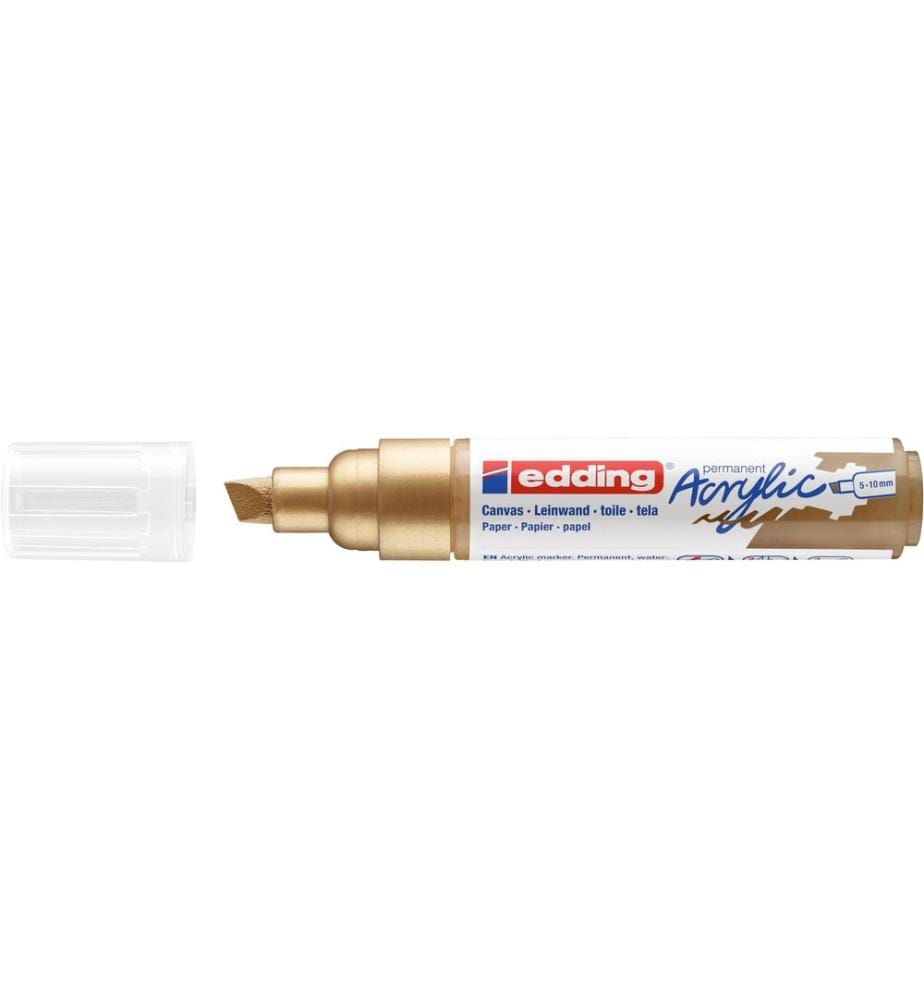 EDDING - Marqueur acrylique 5000 Large, Doré