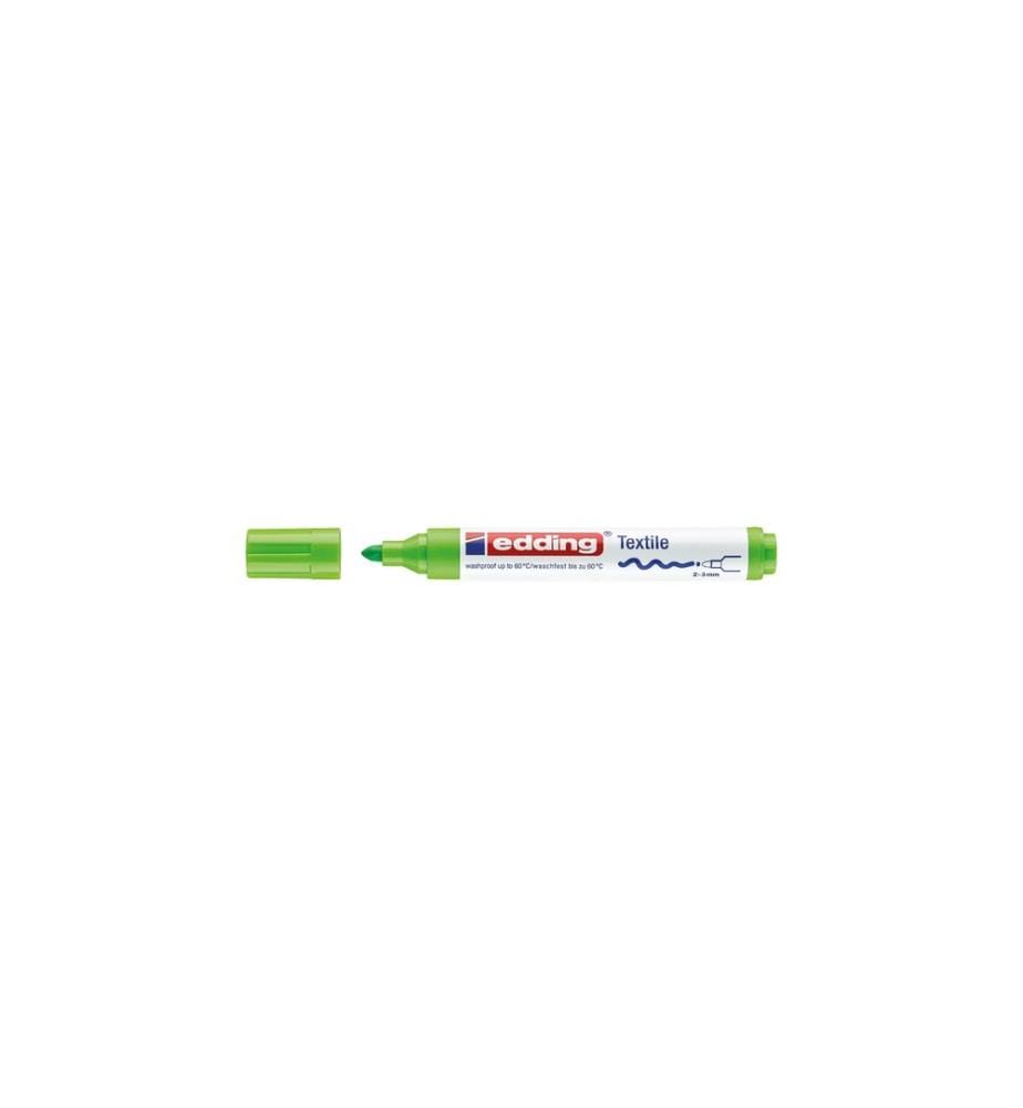 EDDING - Marqueur pour textiles 4500 Vert clair